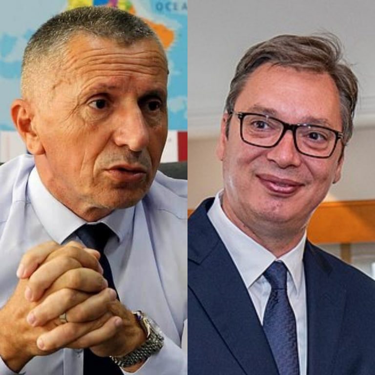 Kamberi i reagon shumë ashpër Vuçiqit: I’a përmend edhe deklaratën për vrasjen e 100 boshanjakëve