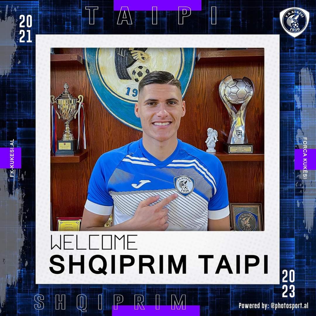 Zyrtare! Shqiprim Taipi është futbollist i Kukësit Zyrtare! Shqiprim Taipi është futbollist i Kukësit