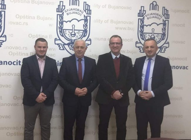 Kryetari i Gostivarit pritet nga kryetari i Bujanocit dhe ai i KKSH-së