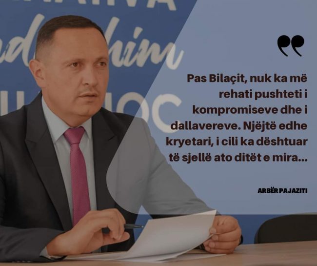 Pajaziti: Revolta qytetare ka dridhur rehatinë e kryetarit të dështuar…