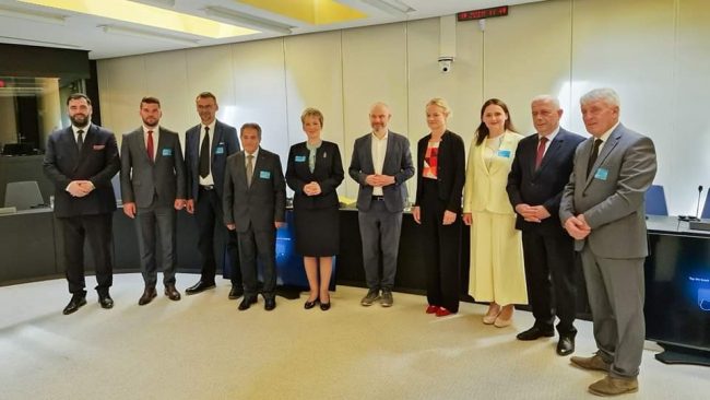 Delegacioni nga Lugina takohet me raportuesit e PE për Kosovën dhe Serbinë