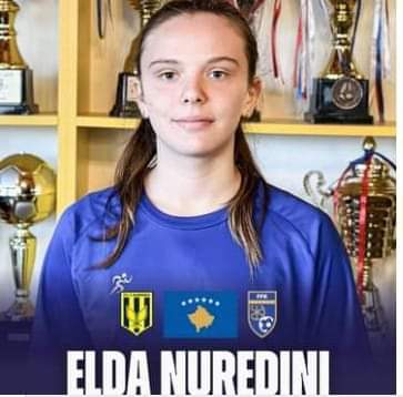Talentja e futbollit Elda Nuredini ftohet në Përfaqësuesen e Kosovës